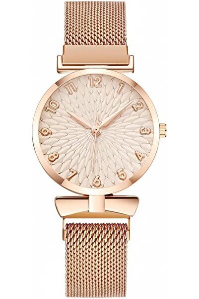 KASTWAVE Women's Premium Quartz Watch - Stainless Steel Mesh Strap Analog Wat...