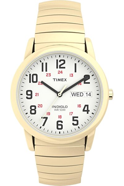 Timex Men's Easy Reader Day-Date Expansion Band Watch