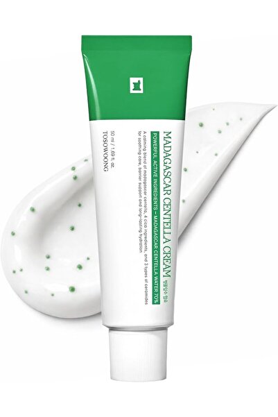 Tosowoong Madagascar Centella 70% Cream for Soothing & Hydration, Barrier