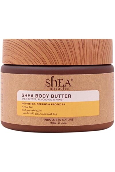 Shea Miracles زبدة الشيا للجسم بزيت اللوز والعسل 150 مل