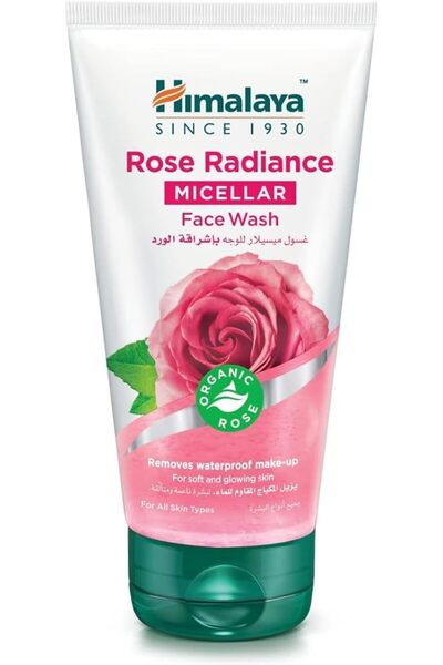 Himalayan Bazaar Himalaya Rose Radiance Micellar Face Wash for Soft and Glowi...