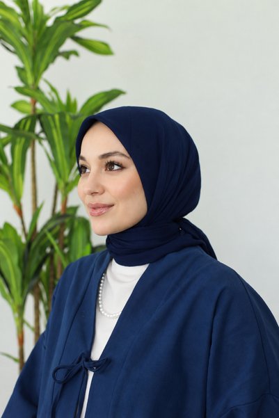Lorena Relax Scarf - Dark Navy Blue