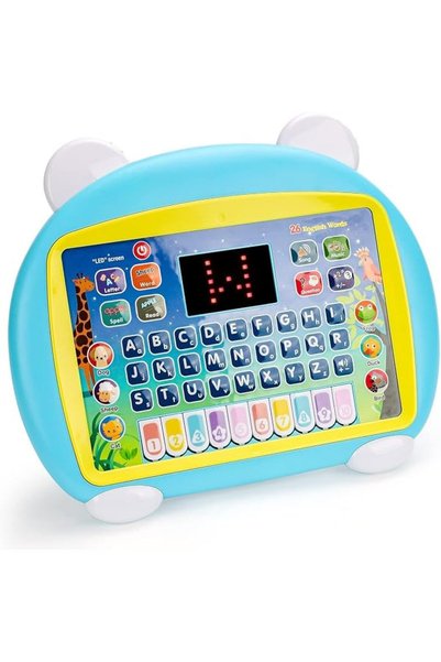 JOYZZZ Toddler Tablet Toys, 8 Mode Preschool Learning Tablet for Kids, Music ...