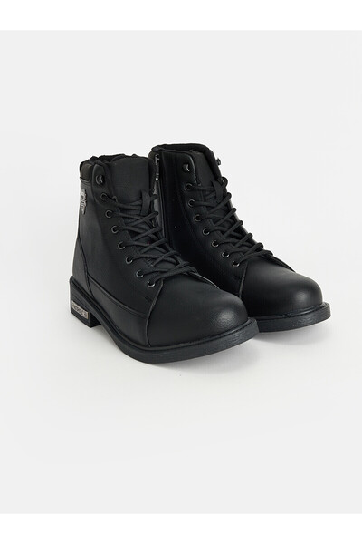 LC Waikiki Lcw Steps Black Men's Boots with Nevavm Difference