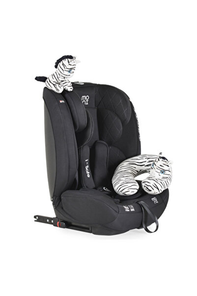 Moni Κάθισμα Αυτοκινήτου 76-150εκ. i-size Isofix i-Safe Μαύρο 3801005152759