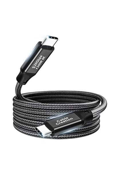 GENERAL CableCreation 6.6FT USB C to C 240W USB3.2 Charging Data Monitor Cable