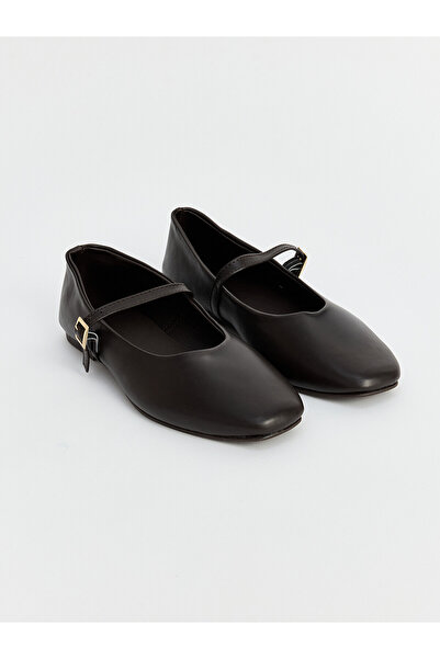 LC Waikiki Alita City Lcw Steps Brown Women's Flat Shoes with a Difference