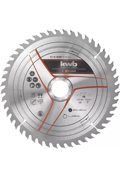 Kwb Disc circular pentru lemn HM 210 x 30 x 2 4 mm Z 48