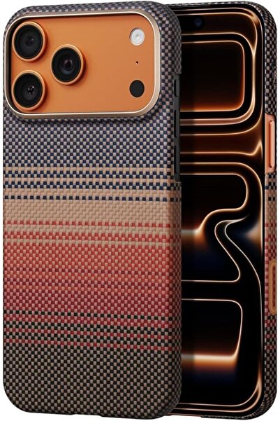 GENERAL Magnetic Protection Case for iPhone 18 Pro Max/ 17 Pro Max: Carbon Fi...