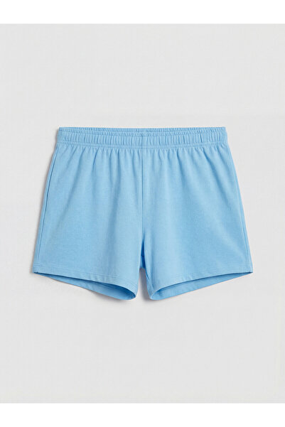 LC Waikiki Two Mt Shop Quality Lcw Baby Blue Elastic Waist Boy's Shorts