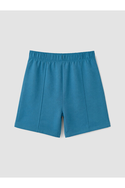 LC Waikiki Two Mt Shop Quality Lcw Baby Blue Elastic Waist Boy's Shorts
