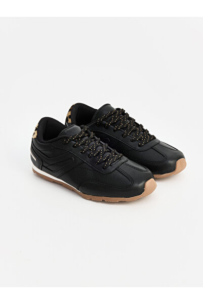 LC Waikiki Lcw Steps Black Girls' Sneaker with Nevavm Difference