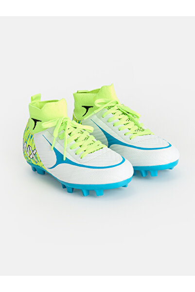 LC Waikiki Lcw Steps White Boys' Football Boots with Nevavm Difference