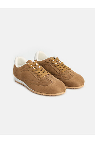 LC Waikiki Alita City Beige Women's Sneaker with a Difference