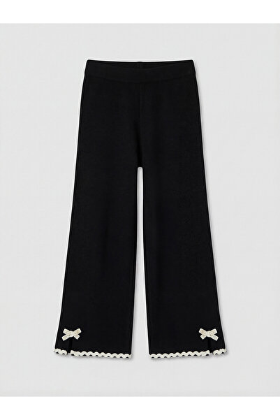 LC Waikiki Nevavm with a Difference of Price Lcw Kids Black Knitwear Flat Sta...
