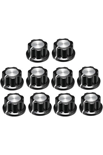 Choice Black color DAIERBUMP 10PCS 19.5x11.5mm Silver Tone Top Potentiometer ...
