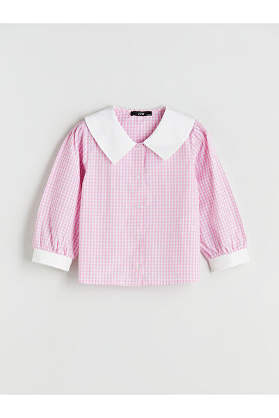 LC Waikiki Two Mt Shop Quality Lcw Kids Pink Plaid Standard & Regular Girls' ...