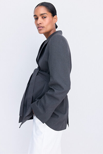 H&M MAMA Kuşaklı Blazer