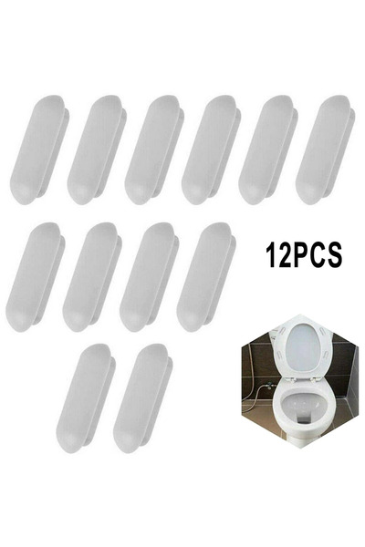 Choice Seat cushion 12pcs Toilet Lid Plastic Antislip Gasket Toilet Seat Shoc...