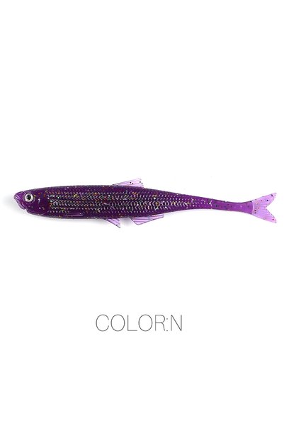 Choice 80mm 6pcs 2.11g N NEW Supercontinent Leanness ShadTeez 60mm/80mm Perch...