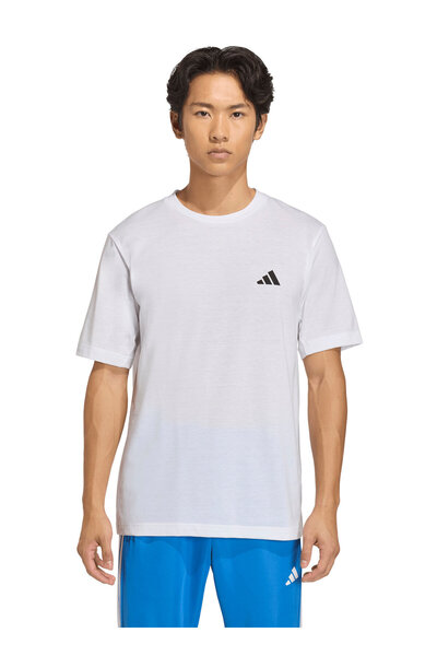 adidas Kd5477 We Fr t White Crew Neck Plain Men's T-Shirt