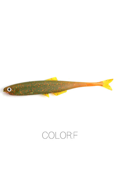 Choice 80mm 6pcs 2.11g F NEW Supercontinent Leanness ShadTeez 60mm/80mm Perch...