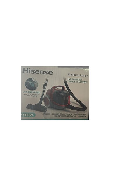 Hisense Vacuum Cleaner HVC1901GACRCY Powerful Suction pack of 1
