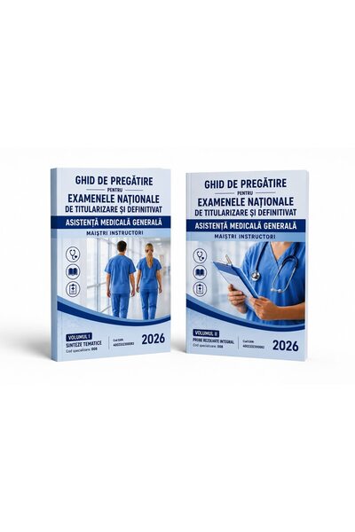 OEM Titularizare și Definitivat- Asistență medicală generală -Vol 1 Sinteze+ ...
