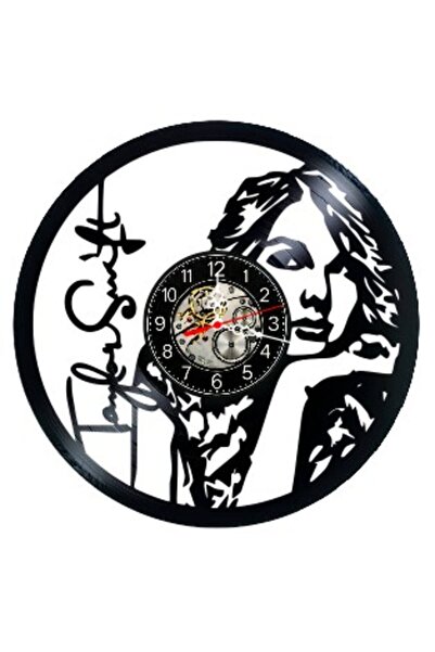 OEM Decorative wall clock made from vinyl record, Taylor Swift Pop Star Portr...