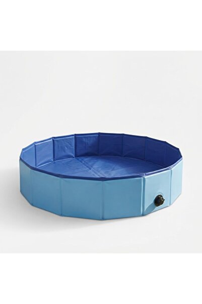Yummie Piscina pliabila pentru caini pisici si animale mici, PVC cu MDF, 120 ...