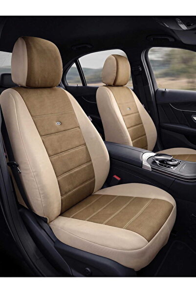NewDeco Mazda 323 Uyumlu Oto Koltuk Kılıfı Tam Set Airbag Uyumlu 4 Mevsim Cot...