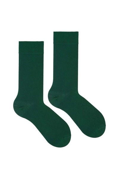 Canzetta Erkek Lastikli Bambu Koyu Yeşil Basic Çorap