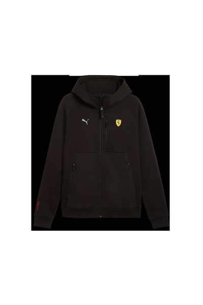 Puma Ferrari Tech Jacket Siyah Erkek Ceket