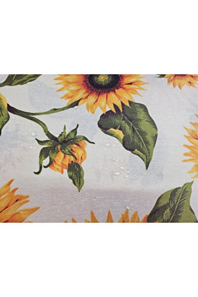 Tyana Accesorii Bumbac imprimat impermeabil, lățime 140cm Girasole