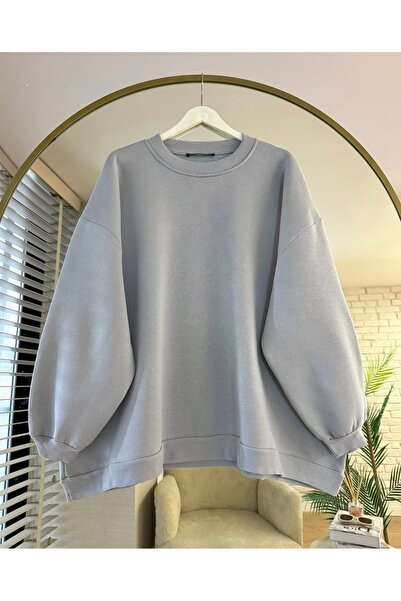 Alara Moda Üç iplik şardonlu sweat tesettür