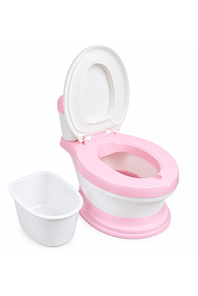 JRH Potty Pink, design realist ergonomic, colac moale PVC, vas colector detas...