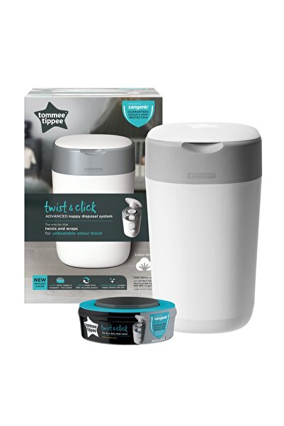 tommee tippee Coș de depozitare pentru scutece Sangenic Twist&Click - albastru