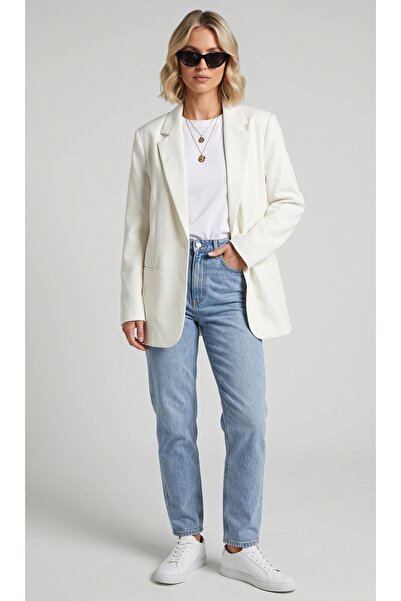 Tangül&Ali'S Moda Evi Oversize Astarlı Blazer Ceket