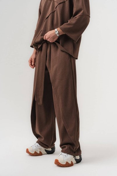 go gang own Edge Kuşaklı Bel ve Ayarlanabilir Paça Detaylı Pantolon