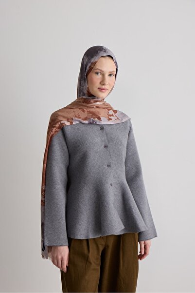 Modakaşmir Quartz Pattern Nua Viscose Shawl