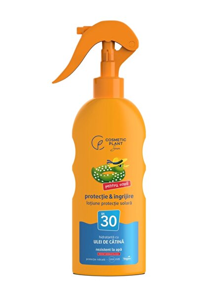 Cosmetic Plant Παιδικό αντηλιακό γαλάκτωμα παραλίας SPF30 με έλαιο ιπποφαούς ...