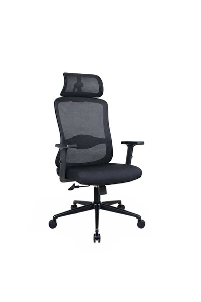 Adore Mobilya Tempo-X Ergonomic Yönetici ve Çalışma Koltuğu File Siyah 68x116...