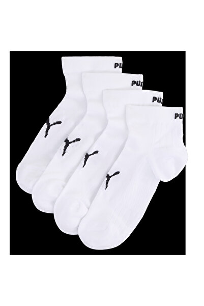 Puma UNISEX SPORT LIGHT QUARTER 2P White Beyaz Unisex Çorap