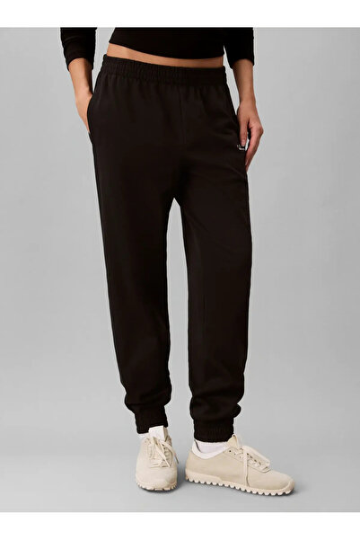 Calvin Klein HEAVY JERSEY JOGGER-, UB1 Siyah Kadın Eşofman Altı