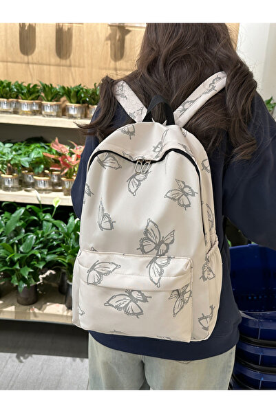 Take Two By Styli Butterfly Print Backpack