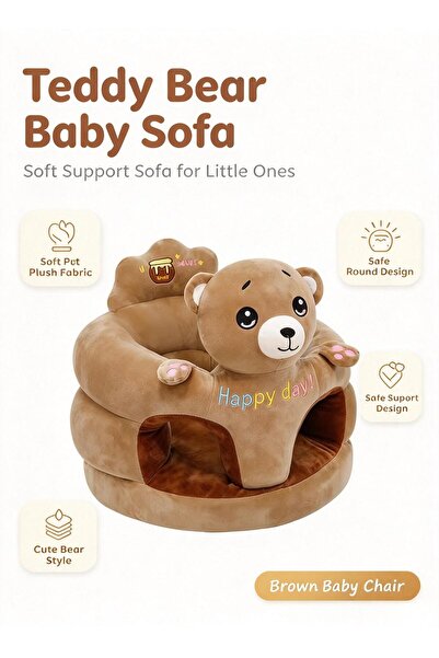 oldlaiben Baby Sitting Support Sofa for 0-36 Months, Infant Sitting Chair wit...