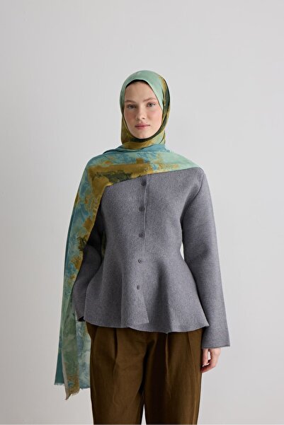 Modakaşmir Quartz Pattern Nua Viscose Shawl