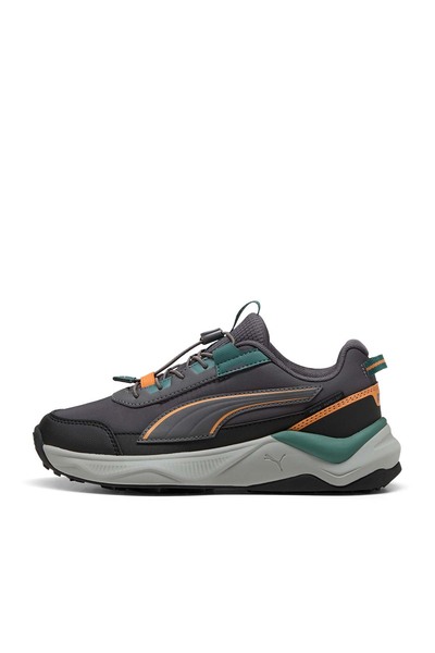 Puma Evolve 2.0 Trail Lo Jr Kids Gray Sports Shoes