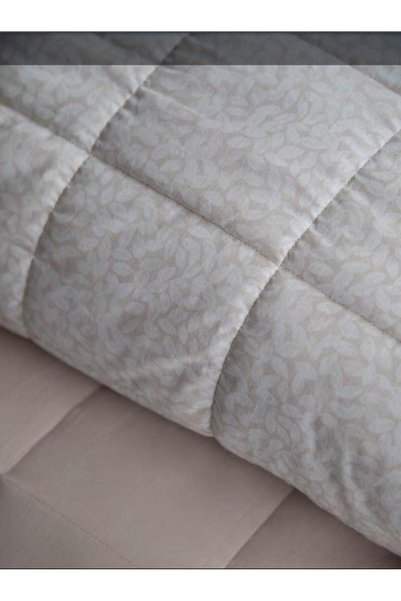 PAMUKLAR Apricitas Home Set cuvertură de pat pentru o persoană, bej İnes AP83T00010023