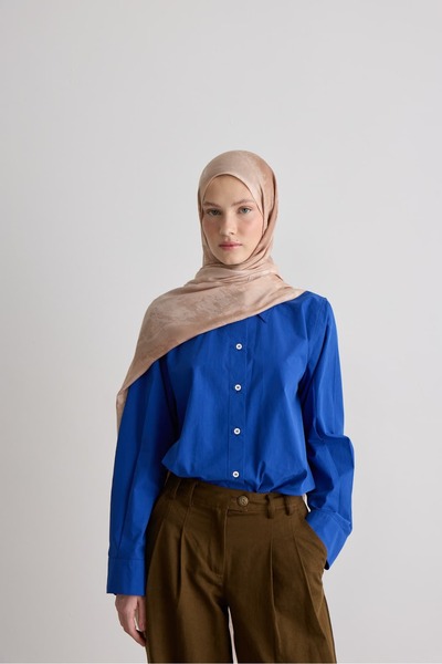 Modakaşmir Quartz Pattern Nua Viscose Shawl